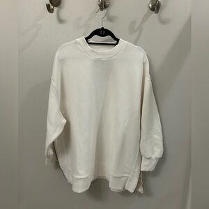 Varley Classic White Women's Sweater